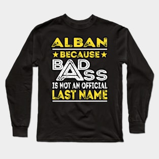 ALBAN Long Sleeve T-Shirt